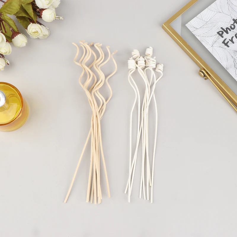 Description Picture 3 of item10pcs Reed Diffuser Replacement Stick DIY Handmade Home Decor Extra Thick Rattan Reed Oil Diffuser Refill Sticks