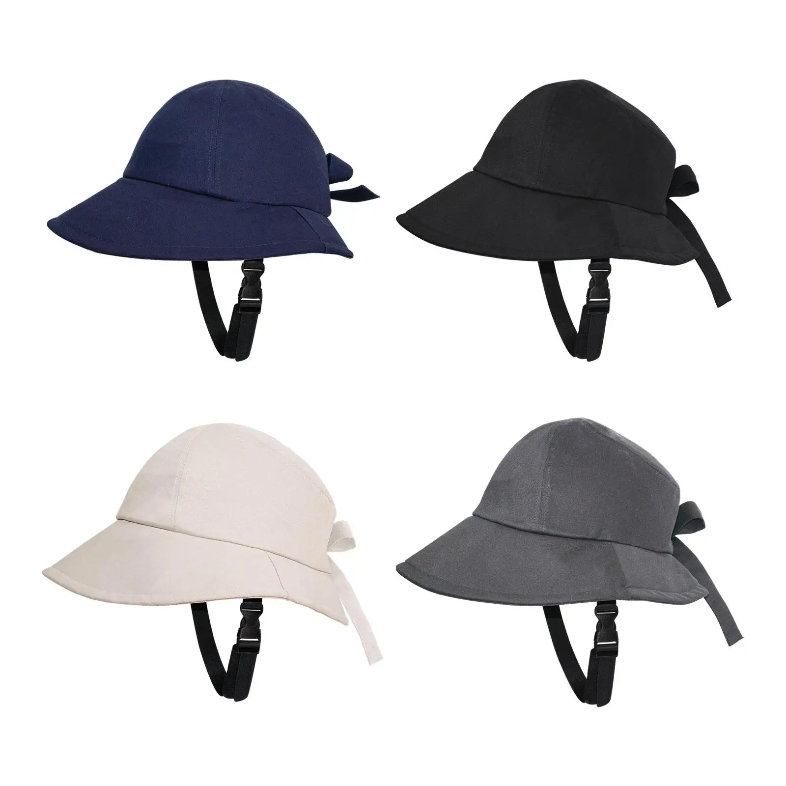 Women Bucket Hat Fashion with Adjustable Buckle Packable Foldable Breathable Fishing Cap for Vacation Camping Outdoor Travel