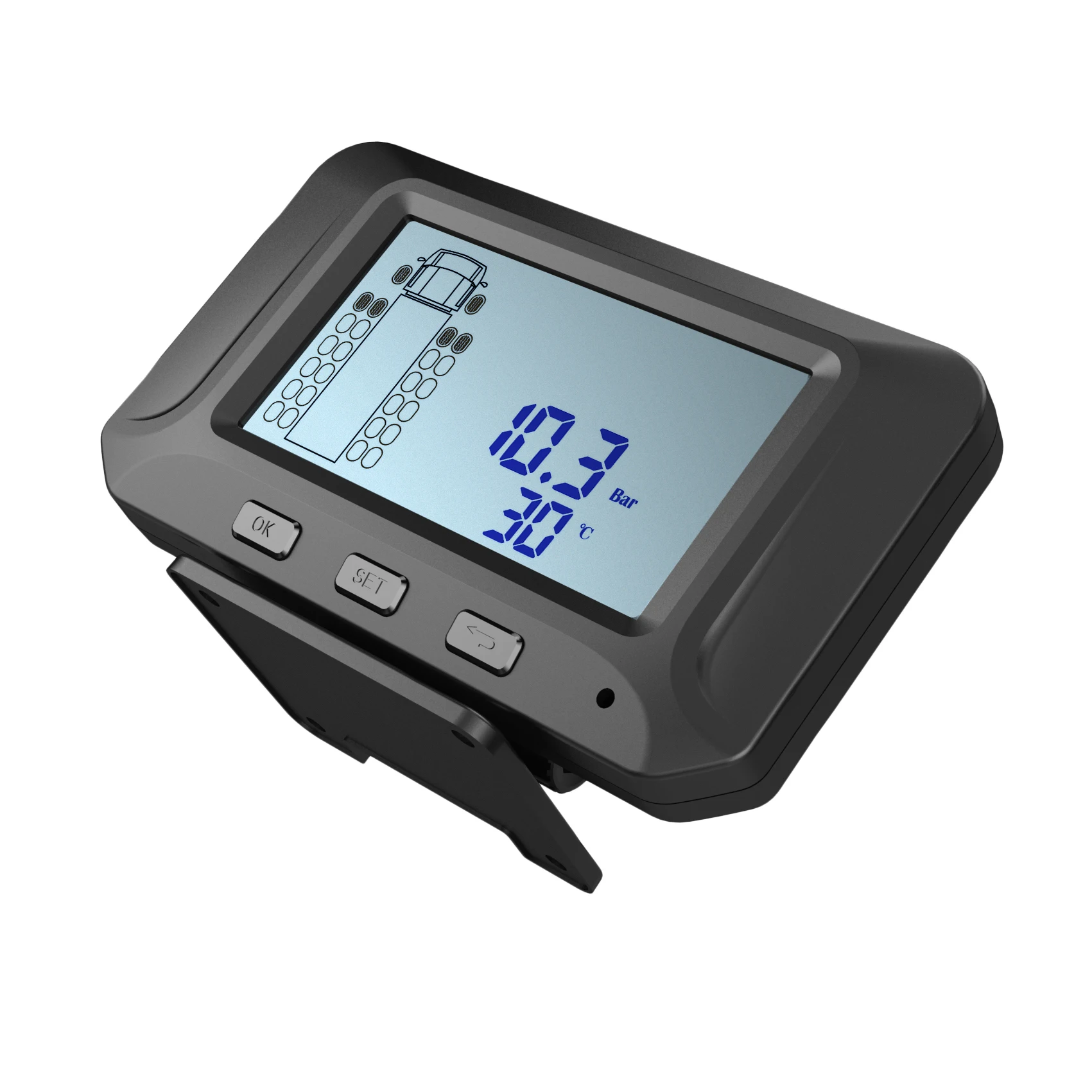 12 륜 트럭 및 트레일러 tpms 타이어 압력 모니터, 중트럭 외부 센서 및 내부 센서