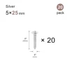 silver-m5x25