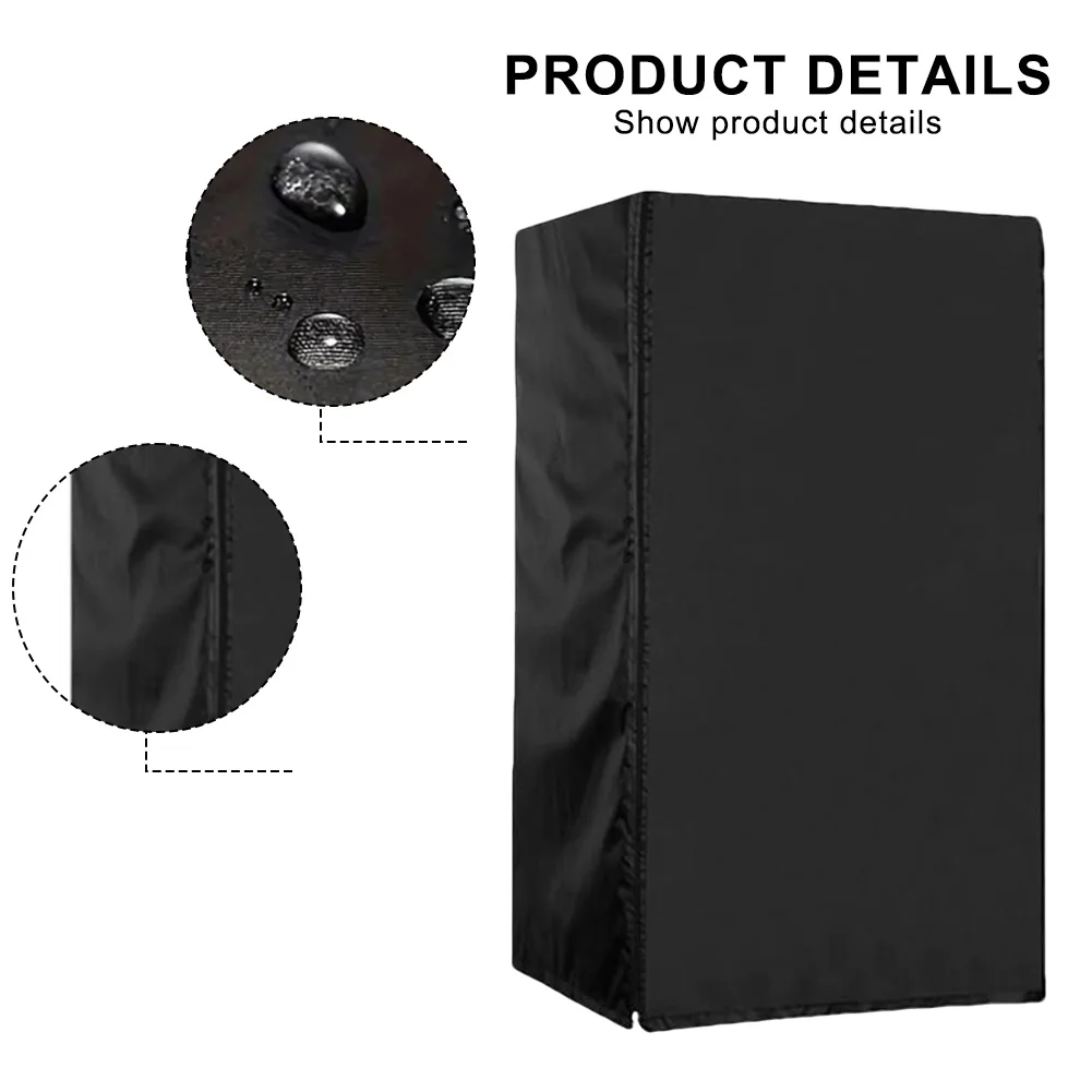 All-Season Dust Protection Vertical Refrigerator Cover, 210D Oxford Cloth