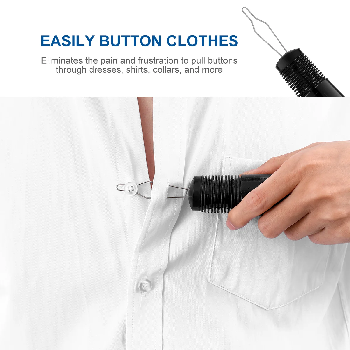 Button Aids Tool Hook Dressing Helper For Assist Zipper Elderly