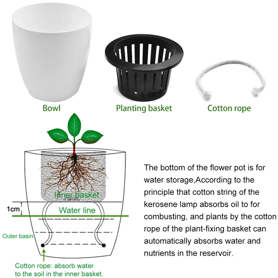 2 Stoppini In Cotone Per Irrigazione Automatica Fai-Da-Te – 20 Metri X 2 – Corda Capillare Per Piante In Vaso - 2