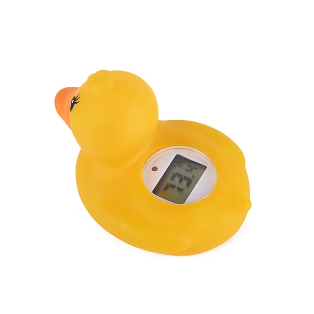 Úszó Kacsa Baba Érzékelő Aranyos Környezetbarát Vízálló Hőmérők Rajzfilm Multifunkcionális Digitális Hőmérő - Image 5