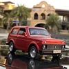 1:32 Russian LADA NIVA LADA 2106 Alloy Model Cars Toy Diecasts Metal Casting Pull Back Music Light Car Toys For Children Vehicle 3