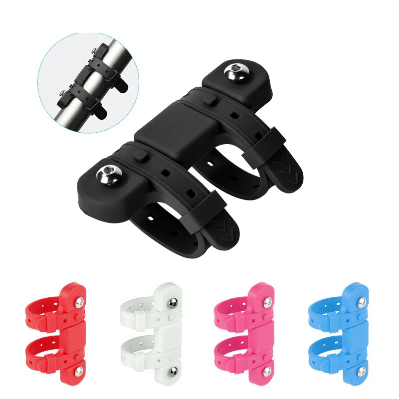 Bicycle Water Bottle Stand Base Converter Silicone Non-slip Straps Mtb Road Bike Bottle Holder Mount Adapter Cycling Accessories bicycle water bottle cage,bicycle bottle holder,water bottle holder