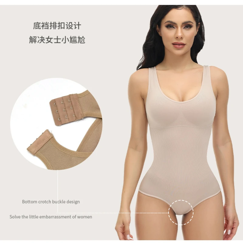 

Body Shapers Women One-piece Shapewear Belly Lift Buttocks Shaping Postpartum Girdle Underwear Elastic Body Corset Body Shaper