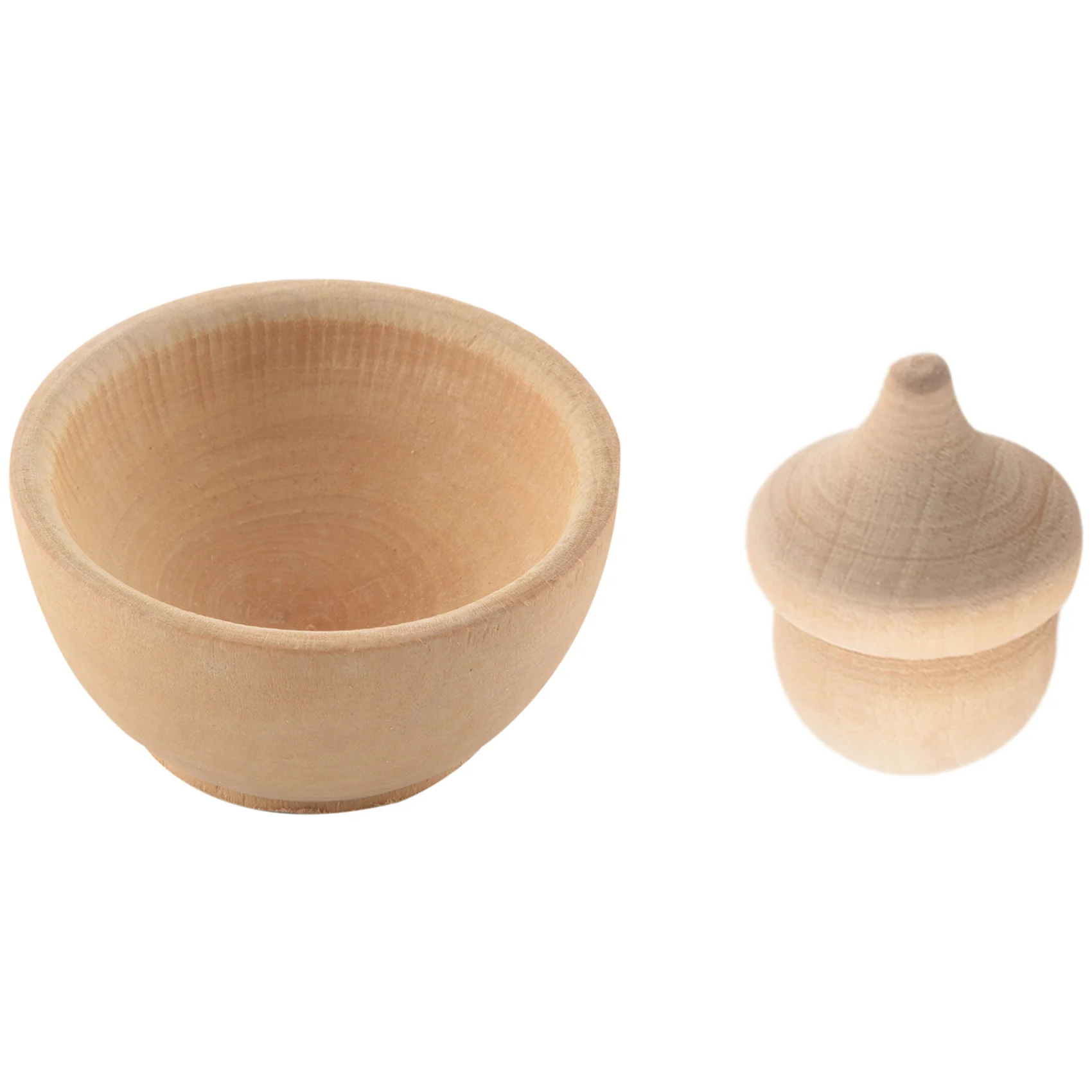 

Необработанная деревянная желудь из натурального дерева, подсчет и сортировка, декор ручной работы, набор «сделай сам» для рисования, художественных проектов