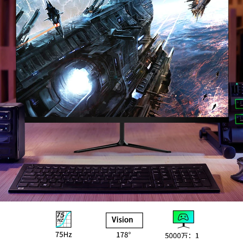 ̸ HD ̹ , 24 ġ IPS 165hz , PC LCD  г ÷, ũž HDMI ȣȯ , 1920x1080p
