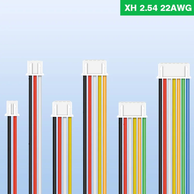 

22AWG/60 Core Xh2.54 Silicone Wire Single Reservoir Double Reservoirs Terminal Wire Electrical Wire 2/3/4/5/6/7/8/9/10P