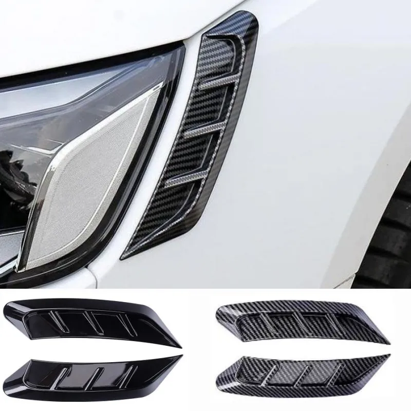 

Akzz Decorative Strips For Front And Rear Headlights, Decorative Stickers For Air Intakes, And Black Samurai Light Strips