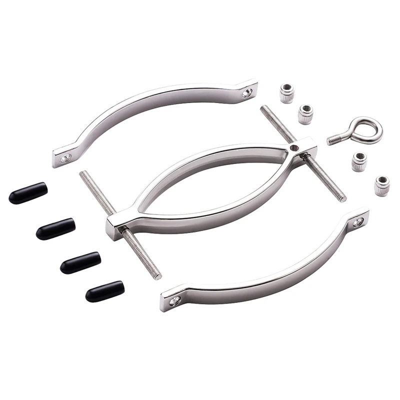 Sex Toys For Women Labia Clamp With Metal Chain Bondage Equipment Clitoris Stimulation Speculum Vagina Opener Exotic Accessories