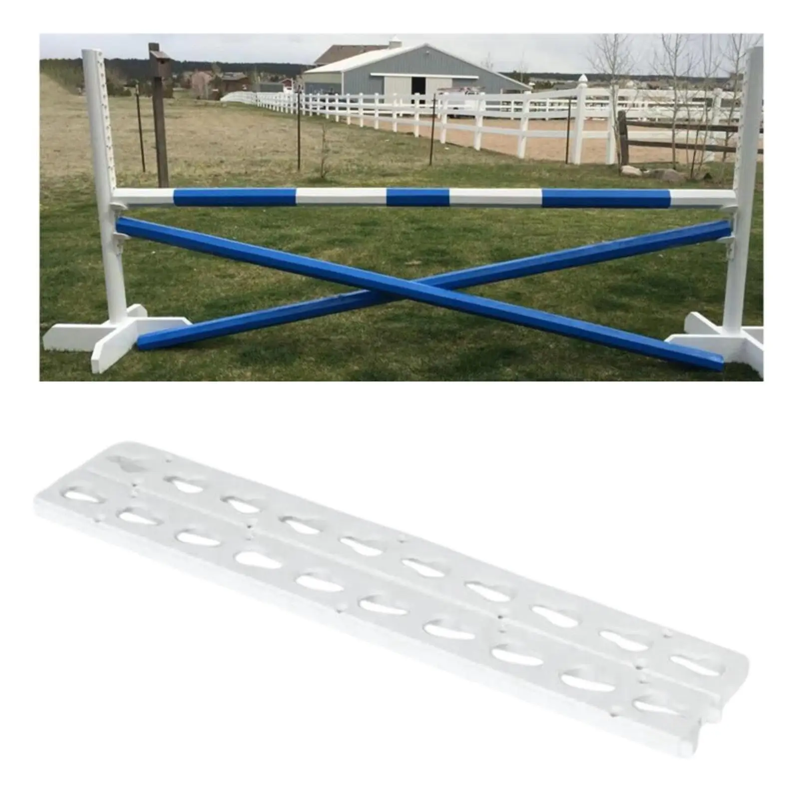 2x Keyhole Tracks Horse Jumps Equestrian Equipment Equestrian Accessories