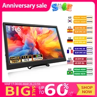11.6 Inch Portable Monitor HDMI-Compatible Laptop second screen Gaming Extended Display For Switch/PS4/Xbox/Raspberry Pi 1