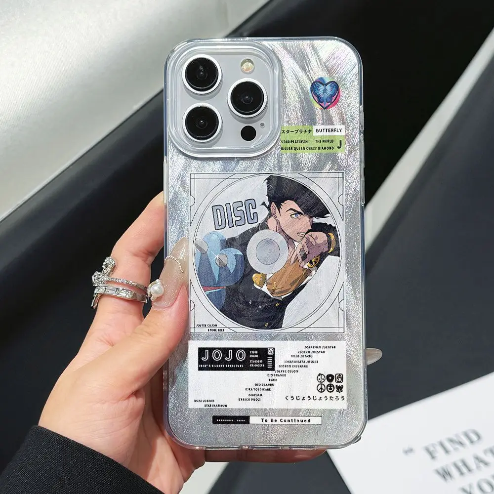 Feather Texture Hard Cover JoJo's Bizarre Adventure Phone Case