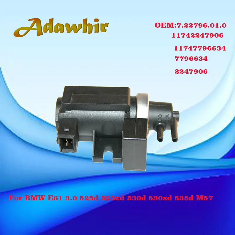 

Электромагнитный клапан EGR для BMW 1 3 5 6 7 Series X3 X5 X6 11747796634 11742247906