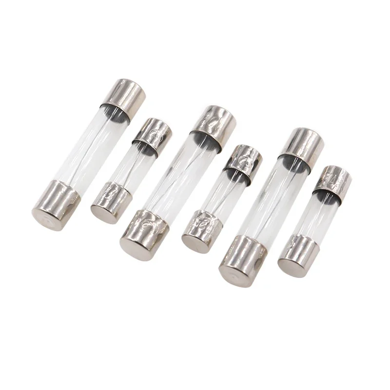 5*20 6*30 Glass Fuse Fast Fuse 250V 0.1A 0.2A 0.5A 1A 2A 3A 3.15A 4A 5A 6A 7A 8A 10A 12A 15A 20A 30A Quick Blow 5x20mm 6x30mm