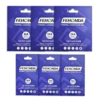 Fehonda 15w 12.8w 8w Thermal pad 0.75mm 1.25mm 2.25mm 3.0mm all size 100*100 CPU GPU Termal Silicone Sheet