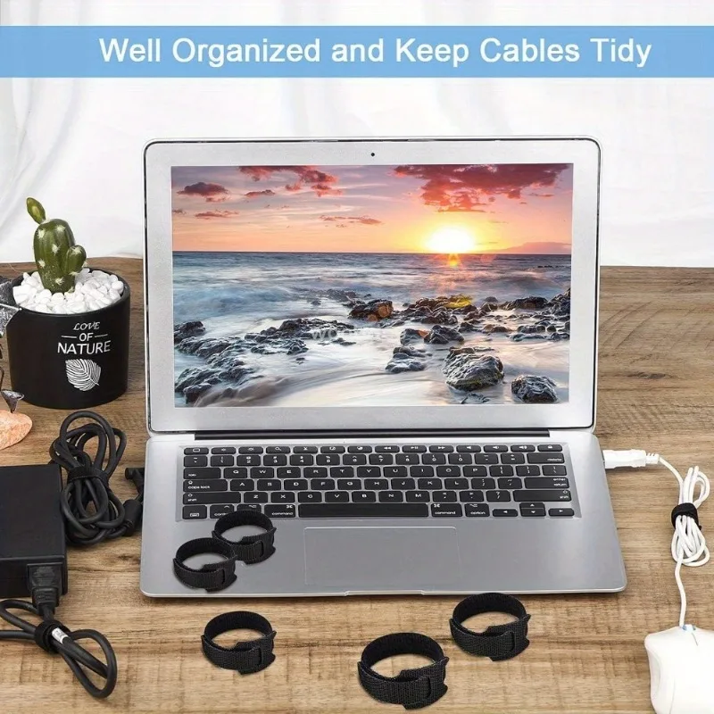 Description Picture 6 of itemCable Organizer Cable Management Cable Winder Tape Protectorfor Wire Ties Phone Accessories Organizador CablesWiring Accessories