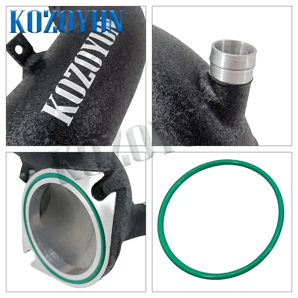 Turbo Inlet Intake Elbow Pipe for Audi S4 S5 SQ5 B9 3.0 TFSI EA839 Engine +