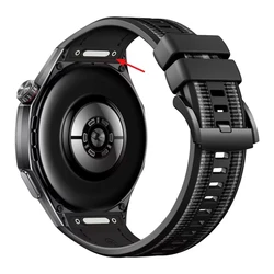 Premium Titanium Band for Smartwatches - Seamless Design Bracelet Strap (Black)