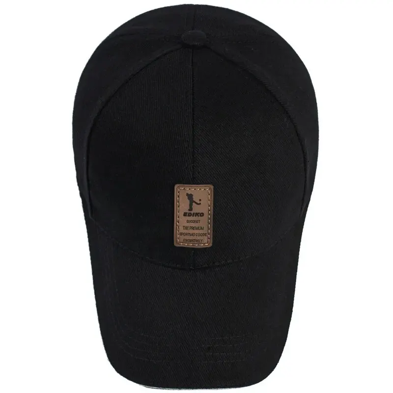 Baseball Cap Summer Women Men Structured Solid Cotton Adjustable Snapback Sunhat Outdoor Sports Hip Hop