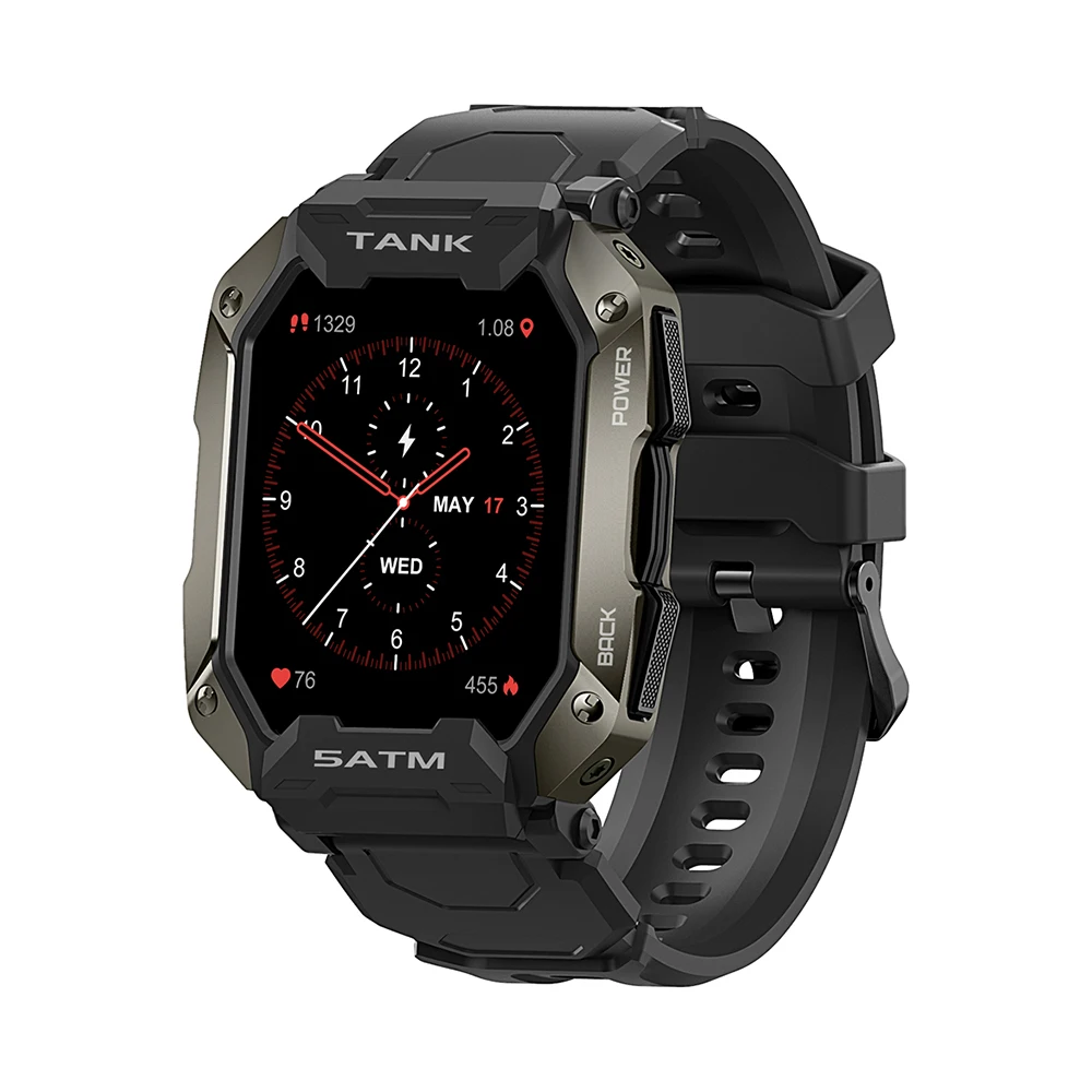 KOSPET ũ M1 Smartwatch  ߿ 24    ڵ  5ATM IP69K    Ʈ ġ