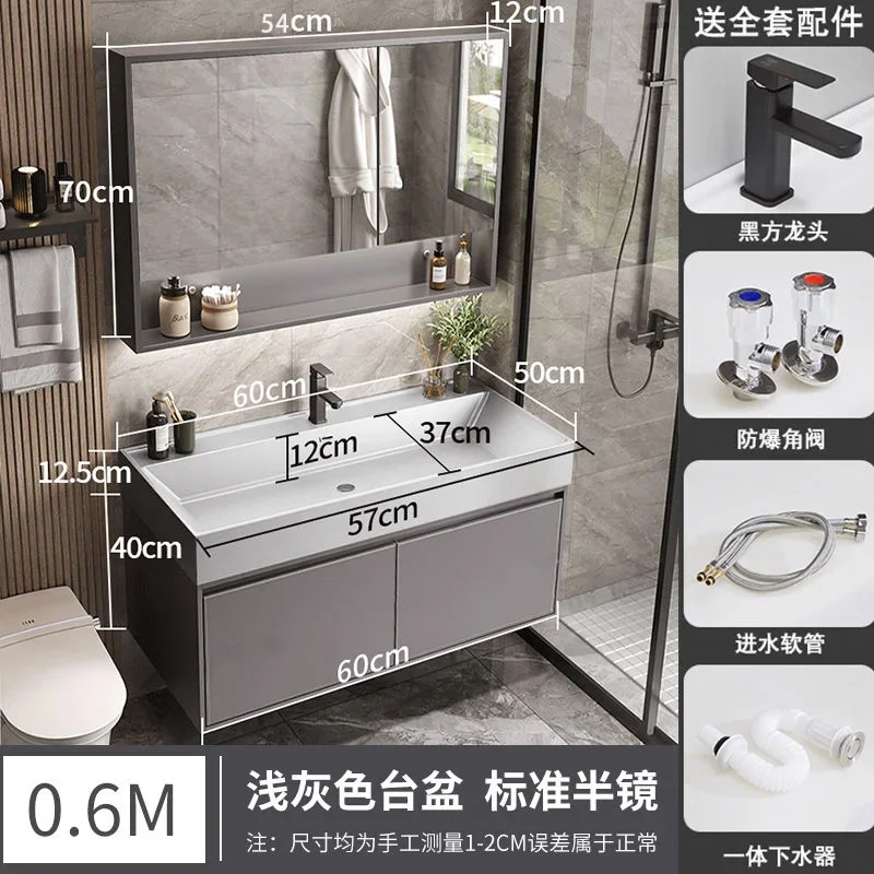 Locker Open Cabinets Towel Cabinet Furniture Luxury Bathroom Kit Mirrors Storage Washbasin Column Wall Kabinet Sinks Drawer