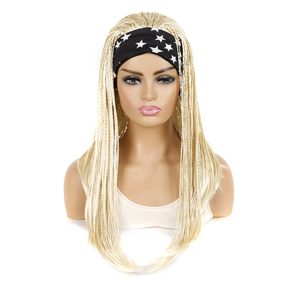 OUCEY Synthetic Wig Female Headband Wigs for Women Gray/613/Black Braided Wig Braid African Good Quality Headband