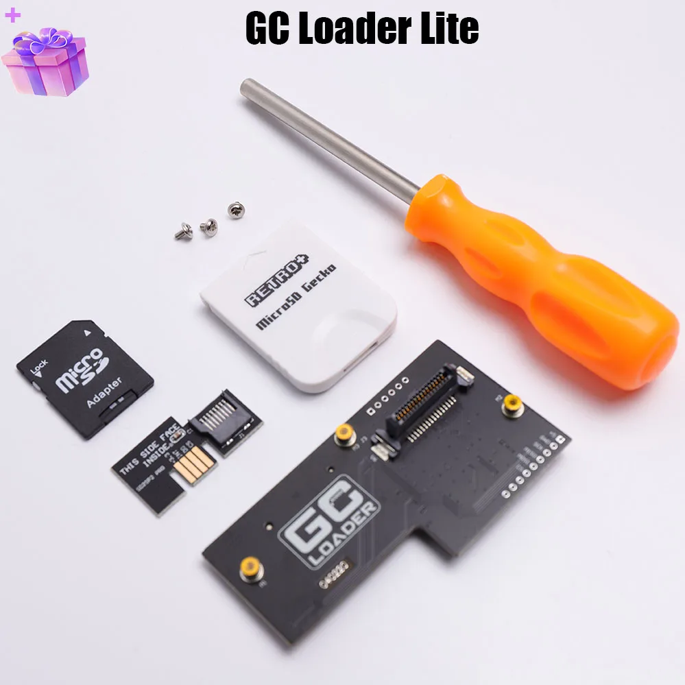 RetroplusTechGCLoaderLiteSD2SPAdapterTFCardReaderForNintendo