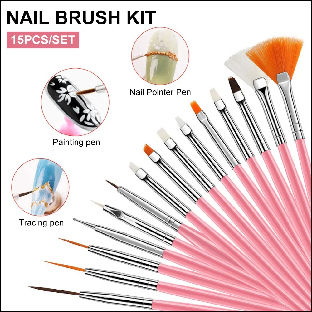 Nail Art Creativity Kit | Complete Set with Brushes, Dotting Pens, Practice Holder & Adhesive Putty