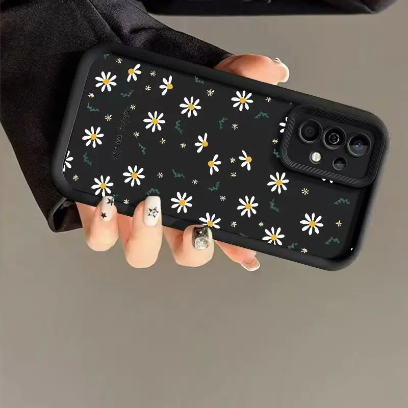 Adorable Cartoon Flower Soft TPU Phone Case Cover