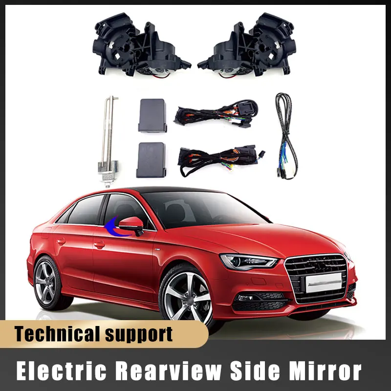 

For Audi A3 2015-2023 Auto Intelligent Automatic Car Electric Rearview Side Mirror Folding System Kit Module