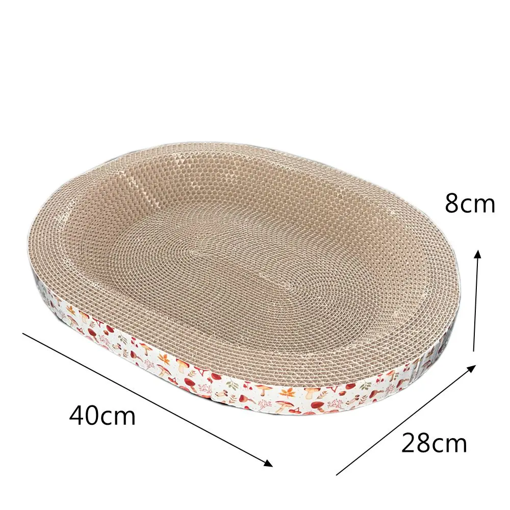 Oval Cat Scratching Board 2
