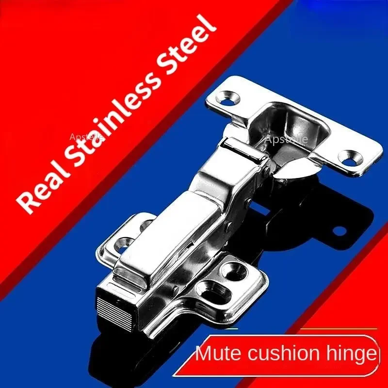 Damper Cushion Soft Closing 1 PCS Hinge Cold Rolled Steel Door Hydraulic Hinge Used for Cabinet Kitchen Furniture Hardware