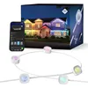 100ft with 60 RGBIC LED Lights for Daily and Accent Lighting, Permanent Outdoor Lights Pro, 75 Scene Modes for Outdoor Decor 4