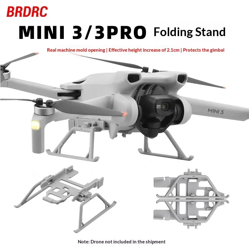 Train d'atterrissage pliable pour DJI Mini 3/3 Pro - Accessoire drone