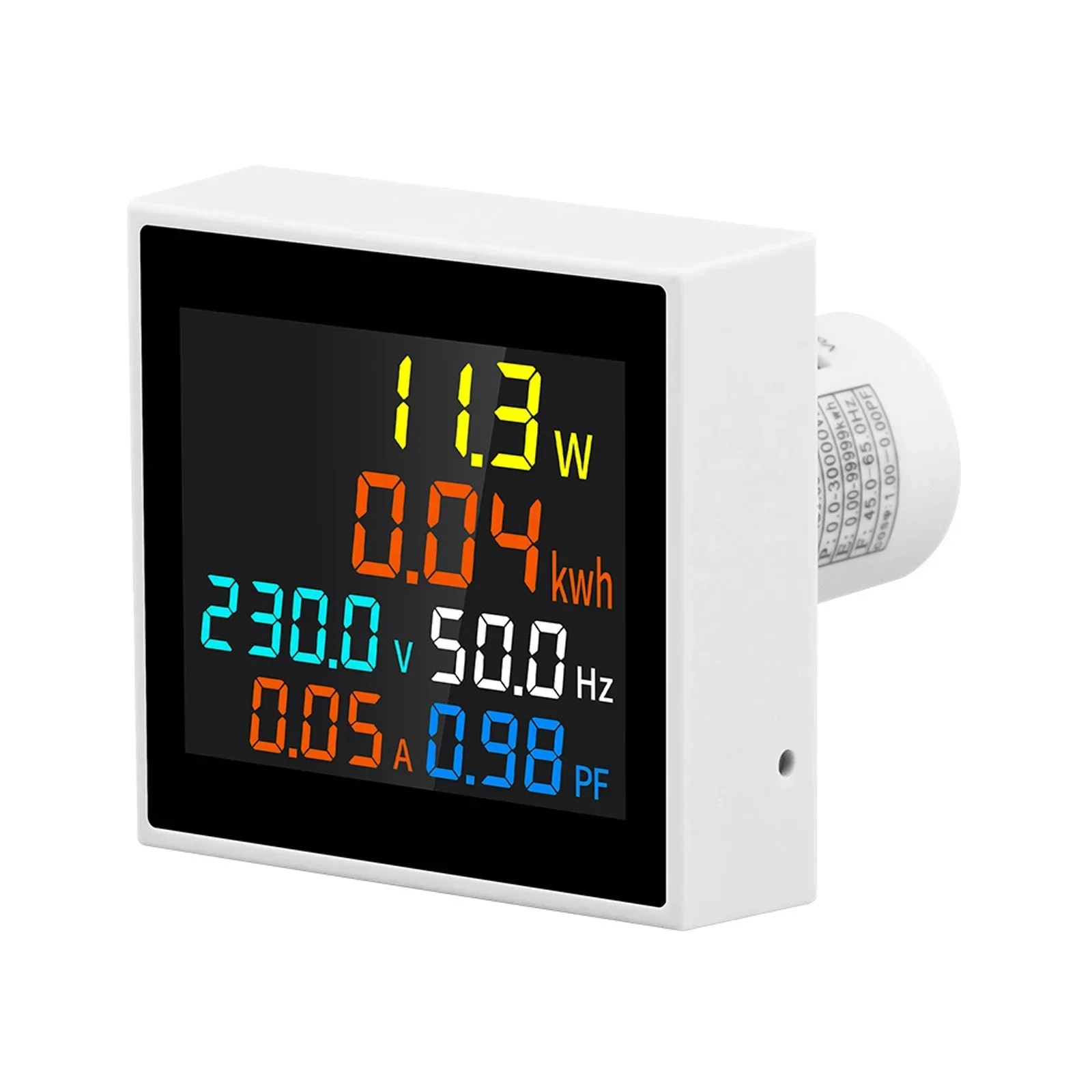 

SPM004 6-in-1 LED Display Voltmeter Ammeter Wattmeter Power Multi-Function Electricity Meter AC 50-300V