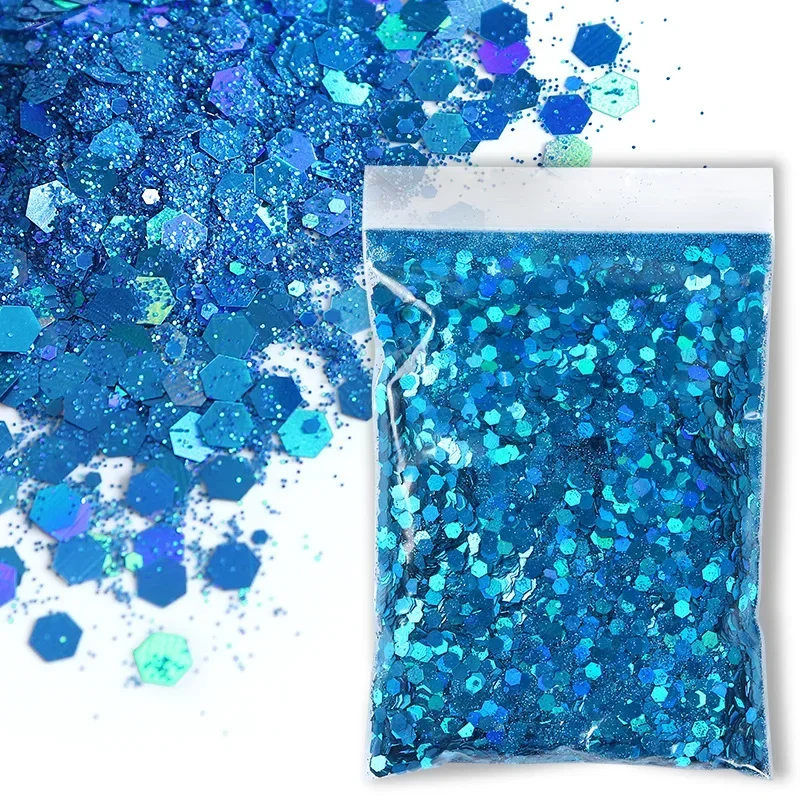 Holographic Iridescent Chunky Glitter Flakes