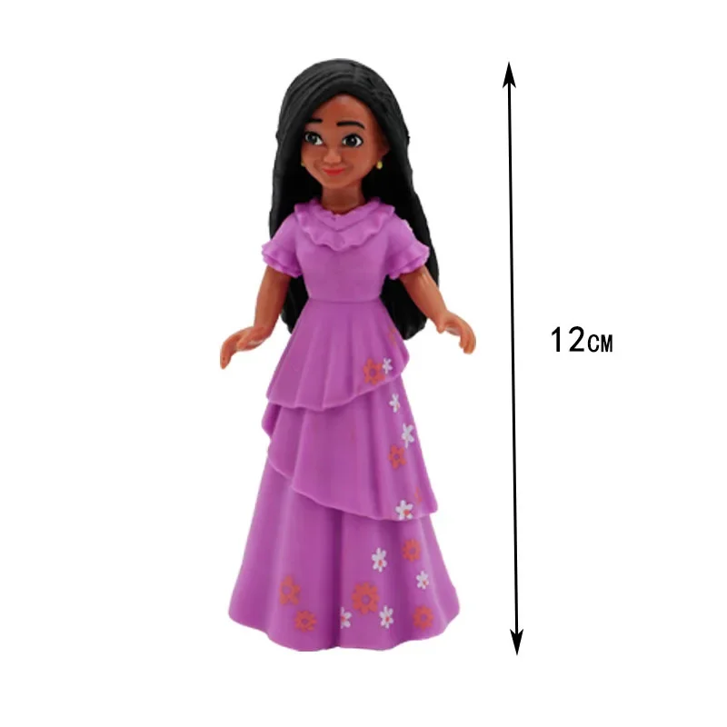 Figurines d'action Disney Encanto jouet Mirabel Madrigal dessin animé  modèle poupée Mirabel Madrigal poupée décorations pour la maison Figurines  enfants cadeau