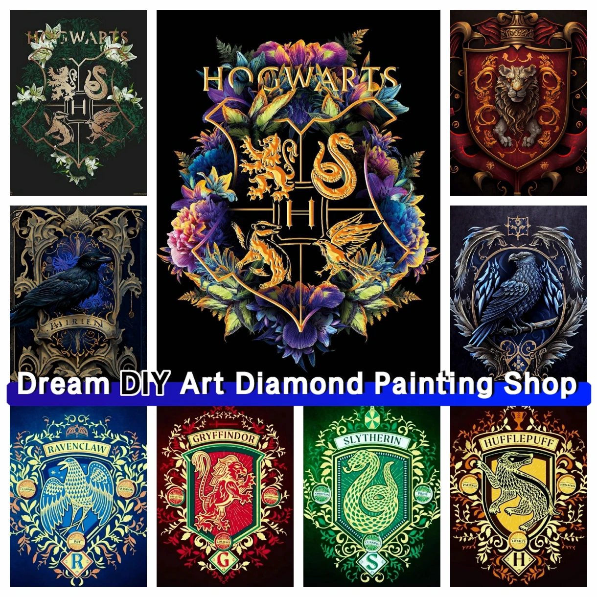 

Cartoon Movie 5D DIY Diamond Painting Mosaic Fantasy Animal Owl Icon Art Cross Stitch Embroidery Home Decor Children's Gifts