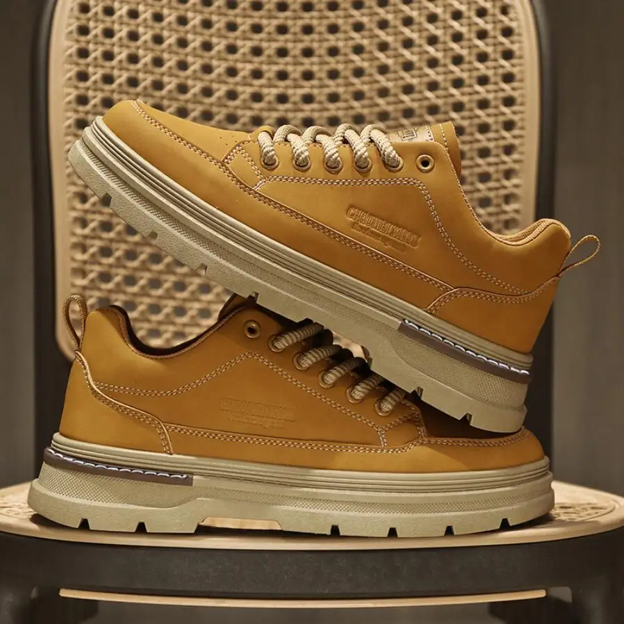 Men's Casual Walking Shoes Breathable Lightweight Trainers_voghion.com