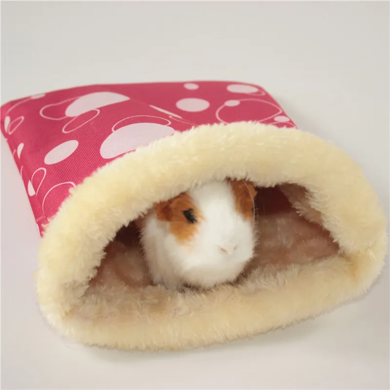 Pet Sleeping Bag Small Hamster Warm Nest Dutch Pig Chinchillas Cotton Hedgehog Squirrel Golden Silk Bear Guinea Pig