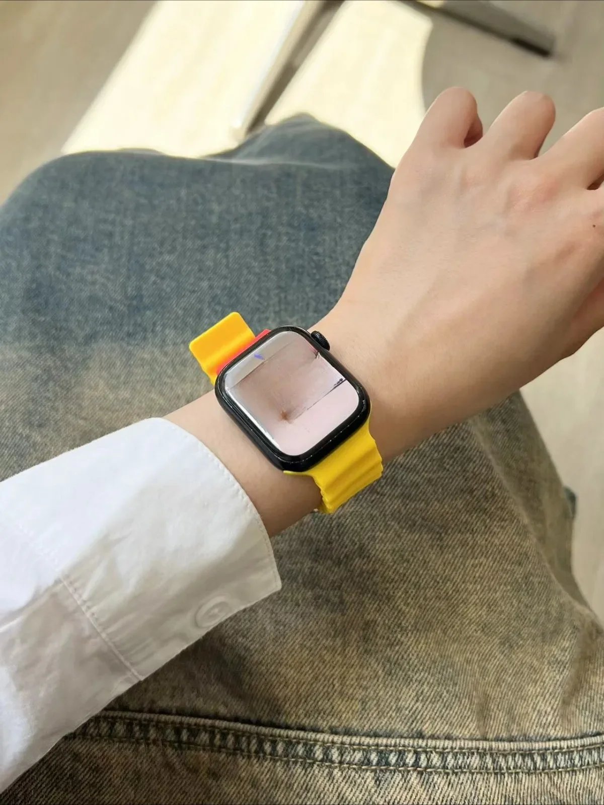 Sportigt klockarmband för smartwatch modernt utbyte_voghion.com