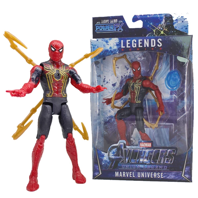 Jouet figurine de superhéros Iron Spider Marvel Avengers de 15 cm 