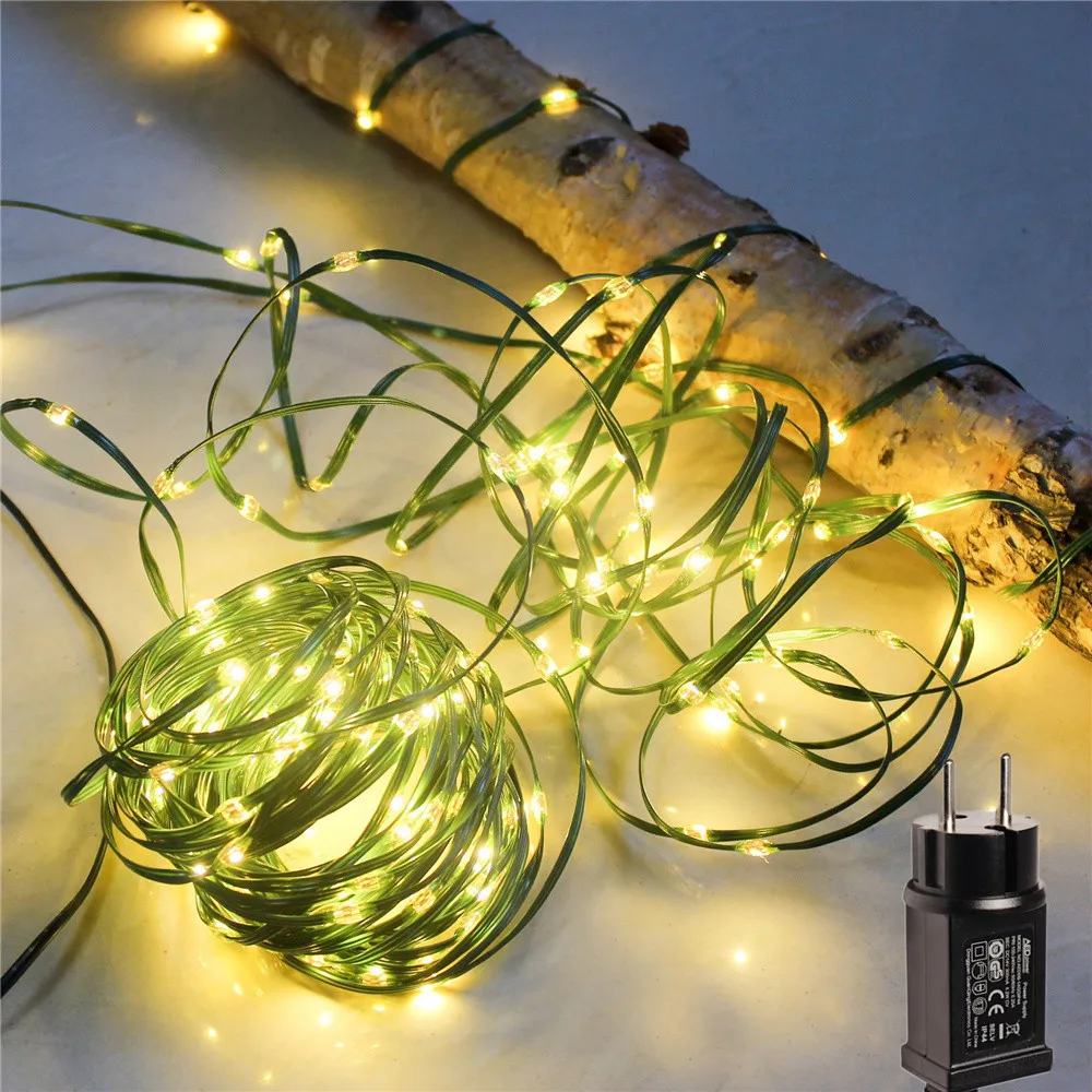 50m 100m Fairy Lights Led Rope Strip Lights Outdoor Waterproof 24v