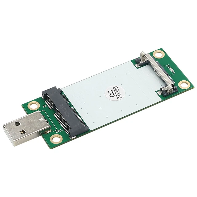 Adaptador Wifi Pci-e, Adaptador Pcie Wifi, Bluetooth, Mini Pci Express A  Pcie X1, Tarjeta De Red Para Mini Pci E Wifi 3g/4g/lte + Ranura Sim -  Tarjetas De Red - AliExpress