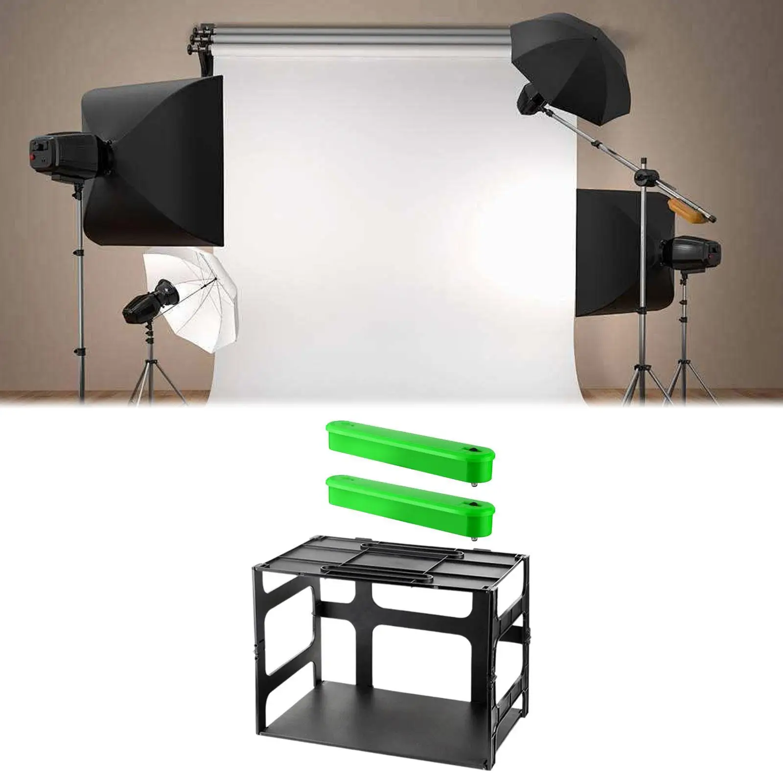 Photography Light Box Multipurpose Hobby Crafting Station Workbench Foldable