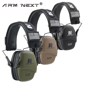 ARM NEXT Tactical headset ear protection shooting headphones for hunting Hearing earmuff Noise reduction 25db earmuffs Silicone