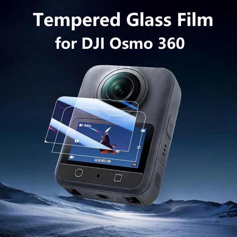 For DJI Osmo 360 Tempered Glass Screen Protector for dji Osmo 360 LCD ...